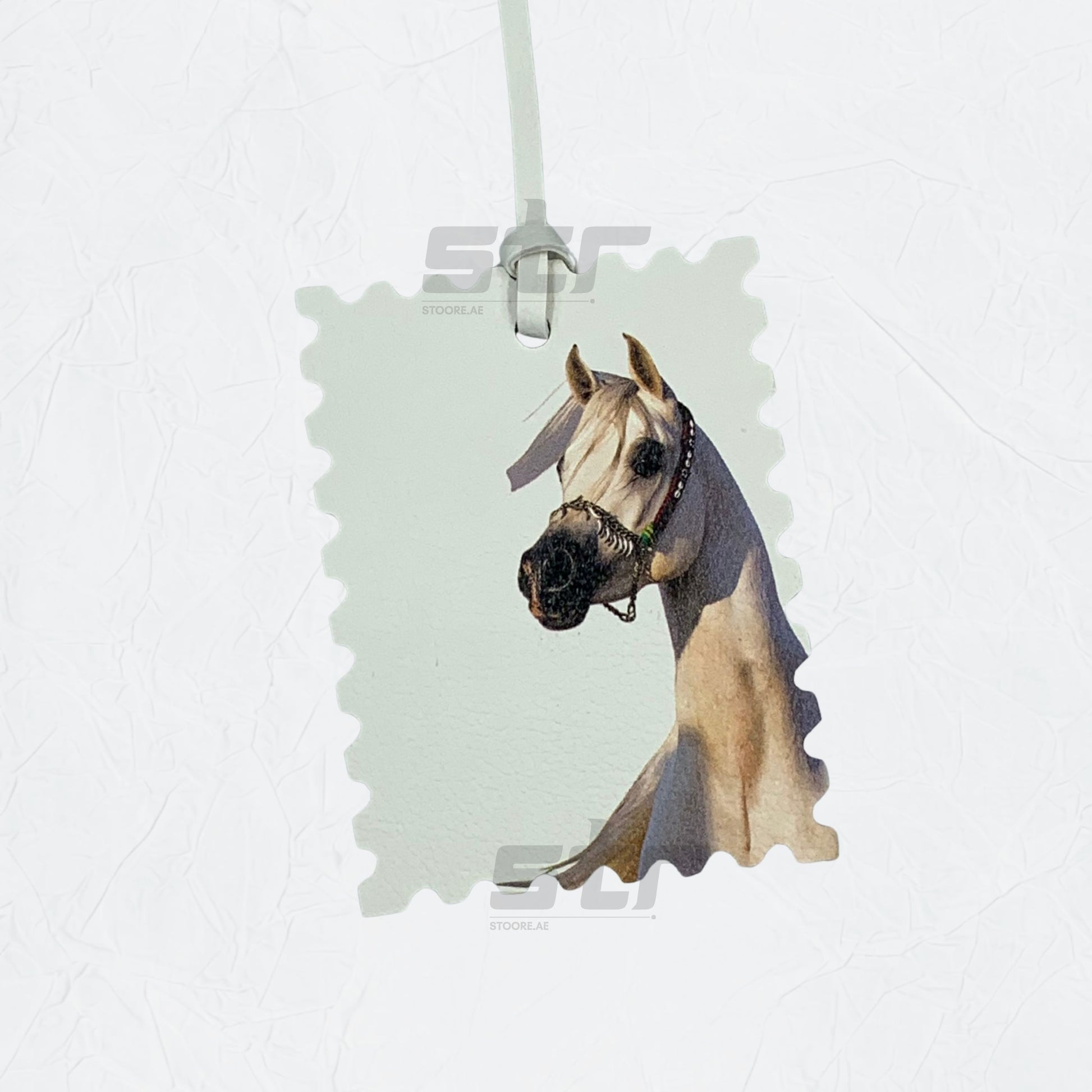Leather Charm Double Side Horse - 3