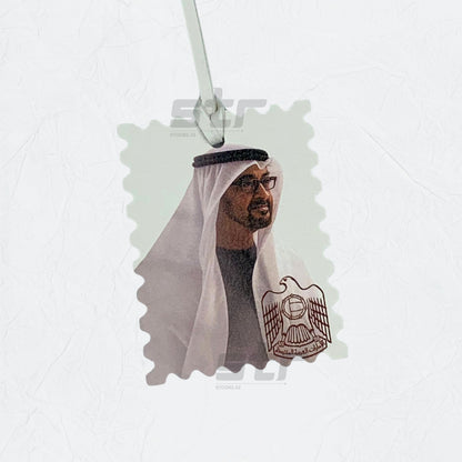 Leather Charm Double Side Sheikh Mohammed bin Zayed Al Nahyan - 7