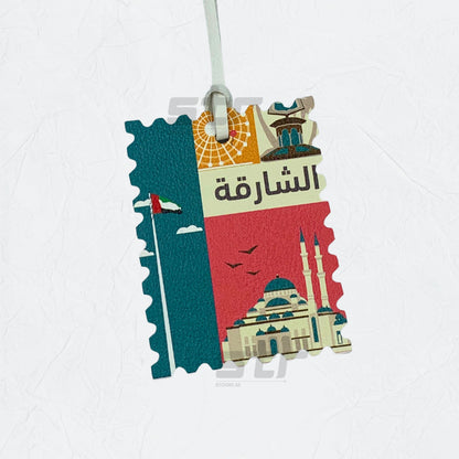 Leather Charm Double Side Sharjah - 5
