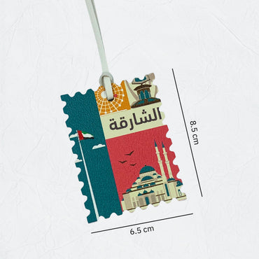 Leather Charm Double Side Sharjah - 5