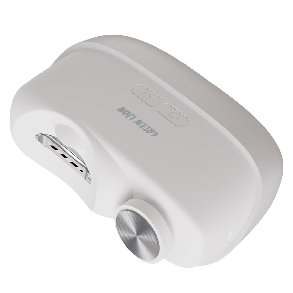 Green Lion 2-in-1 Electric Nail Clipper & Polisher - White - STOORE.AE | ستور الامارات