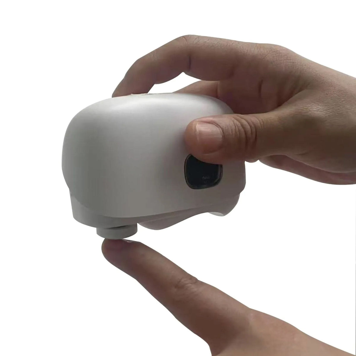 Green Lion 2-in-1 Electric Nail Clipper & Polisher - White - STOORE.AE | ستور الامارات