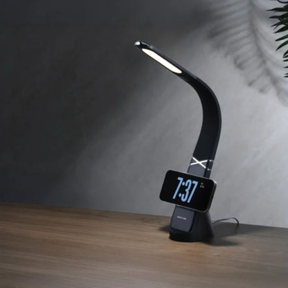 Green Lion Mag LED Desk Lamp with Wireless Snap & Charge – Black - STOORE.AE | ستور الامارات