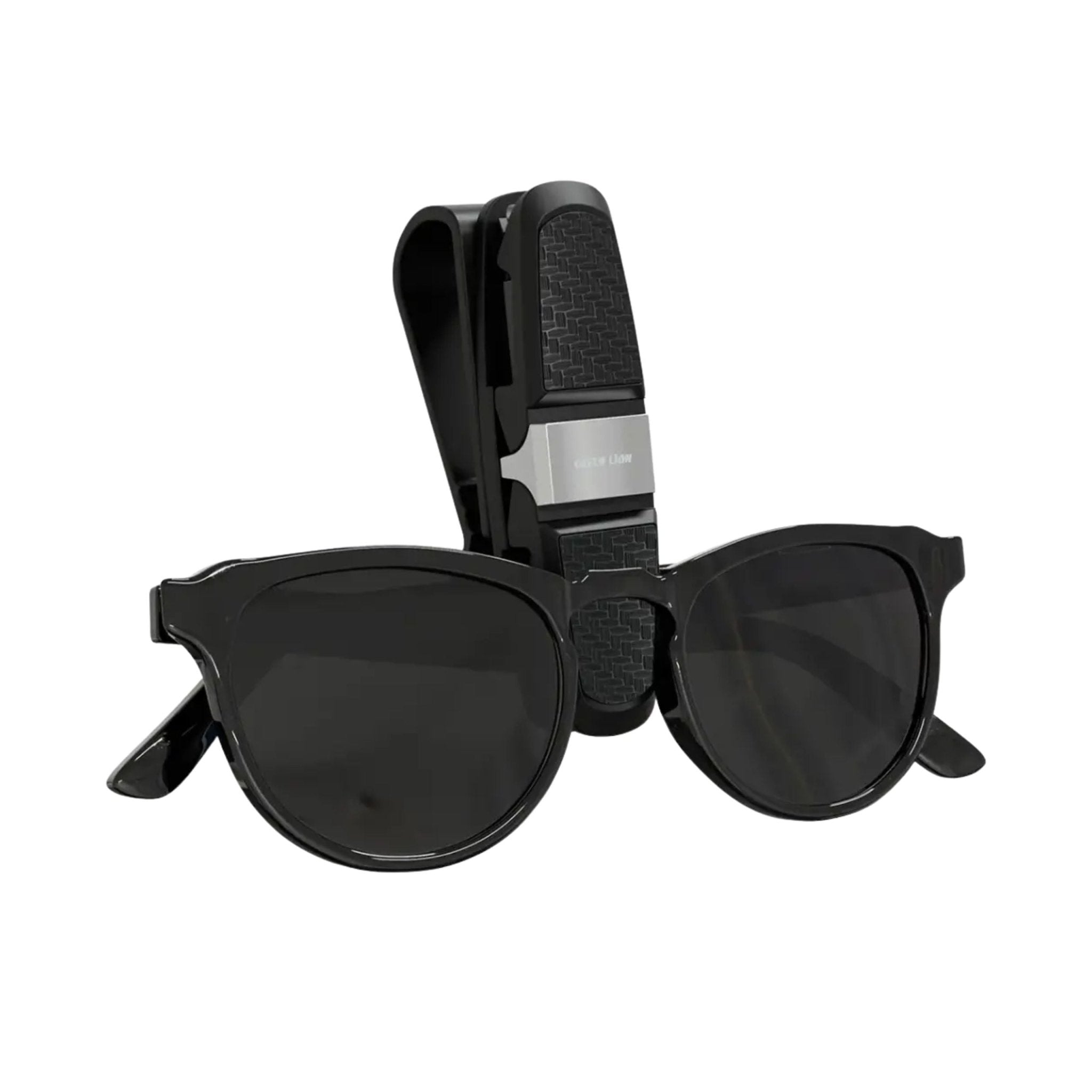 Green Lion Visor Guard Car Sunglasses Holder - Black - STOORE.AE | ستور الامارات