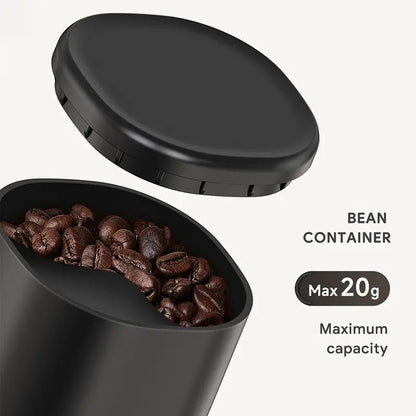 iCafilas 2-IN-1 Electric Coffee Grinder Coffe Maker - Black