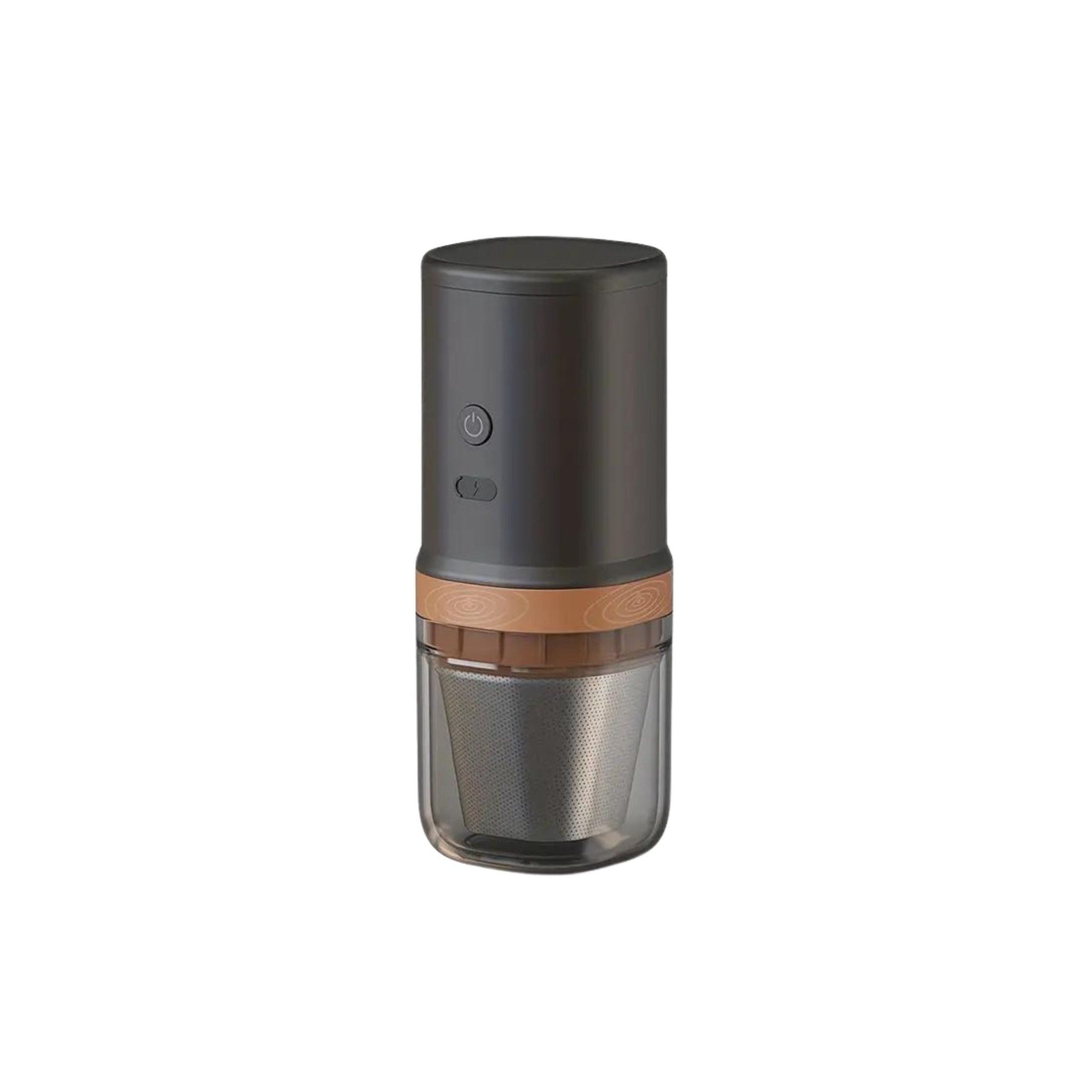 iCafilas 2-IN-1 Electric Coffee Grinder Coffe Maker - Black