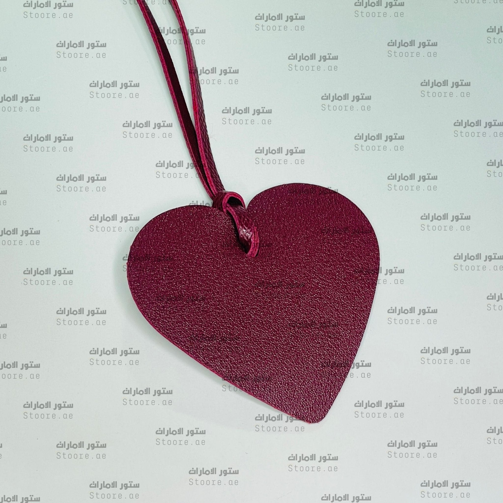 Leather Charm Heart - 2 - STOORE.AE | ستور الامارات