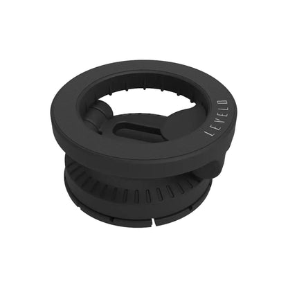 Levelo Gripton MagSafe Car Phone Holder - Black - STOORE.AE | ستور الامارات