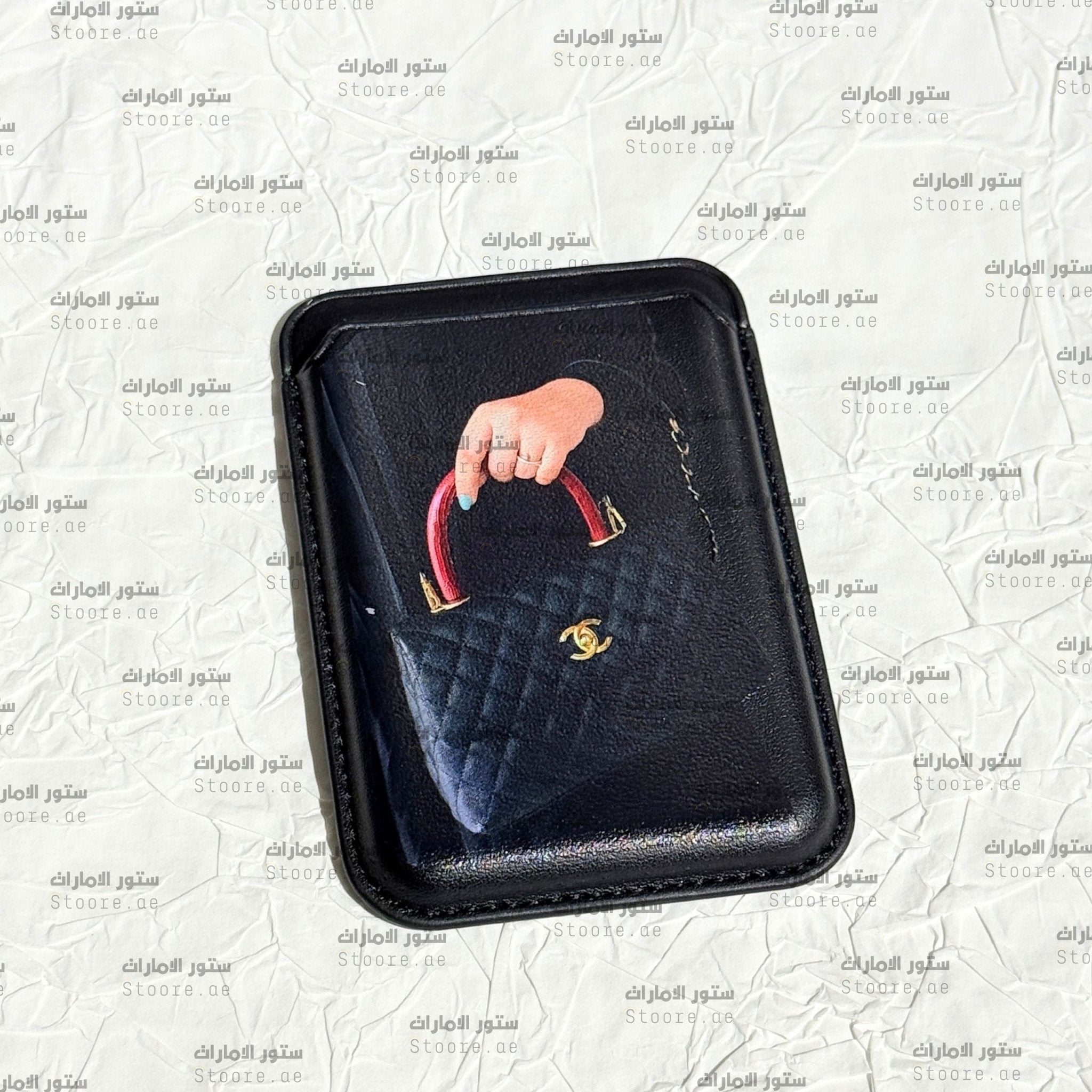 Magnetic Card Holder Lady - 4 - STOORE.AE | ستور الامارات