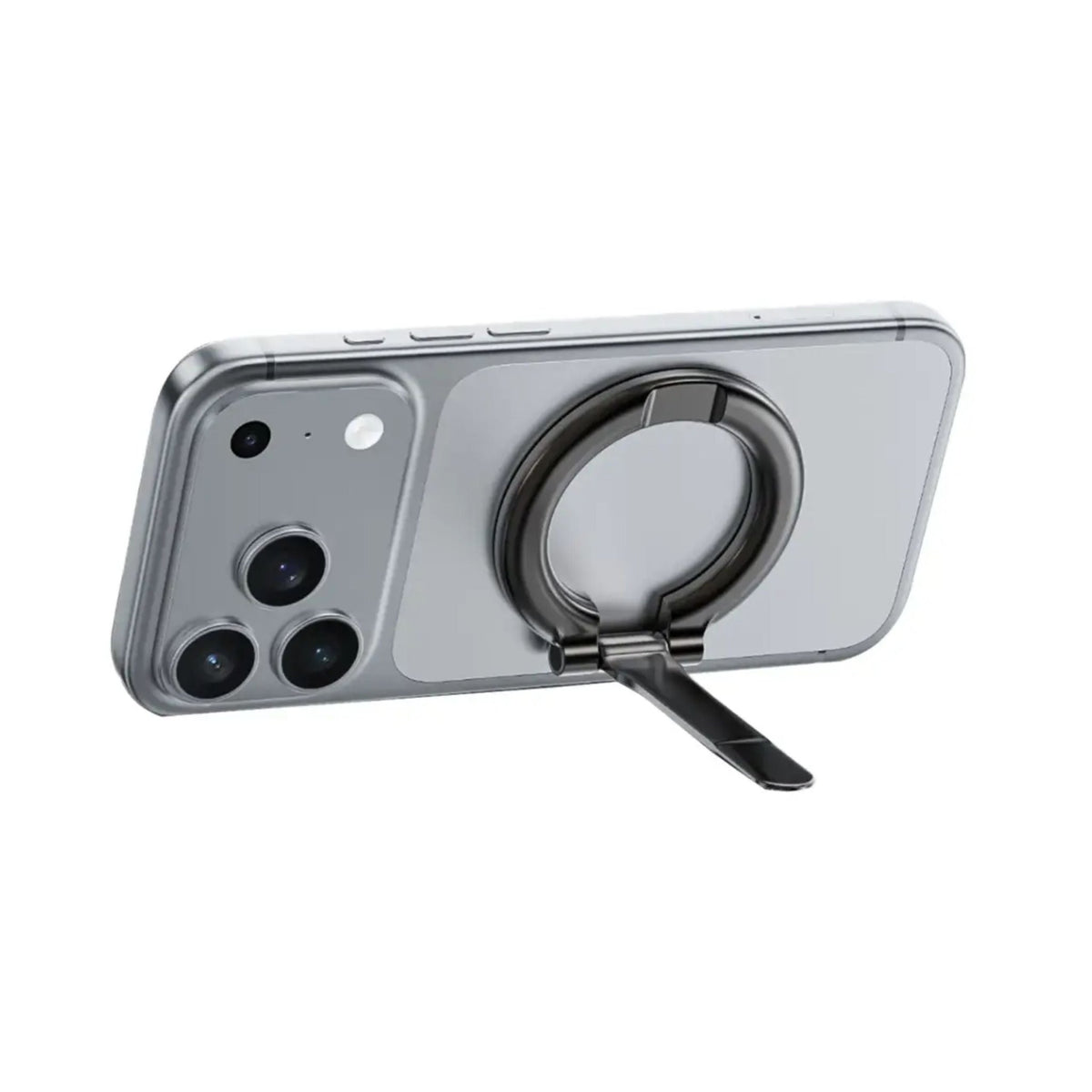 Porodo 2-in-1 MagSafe Car Mount & Phone Stand - Black - STOORE.AE | ستور الامارات