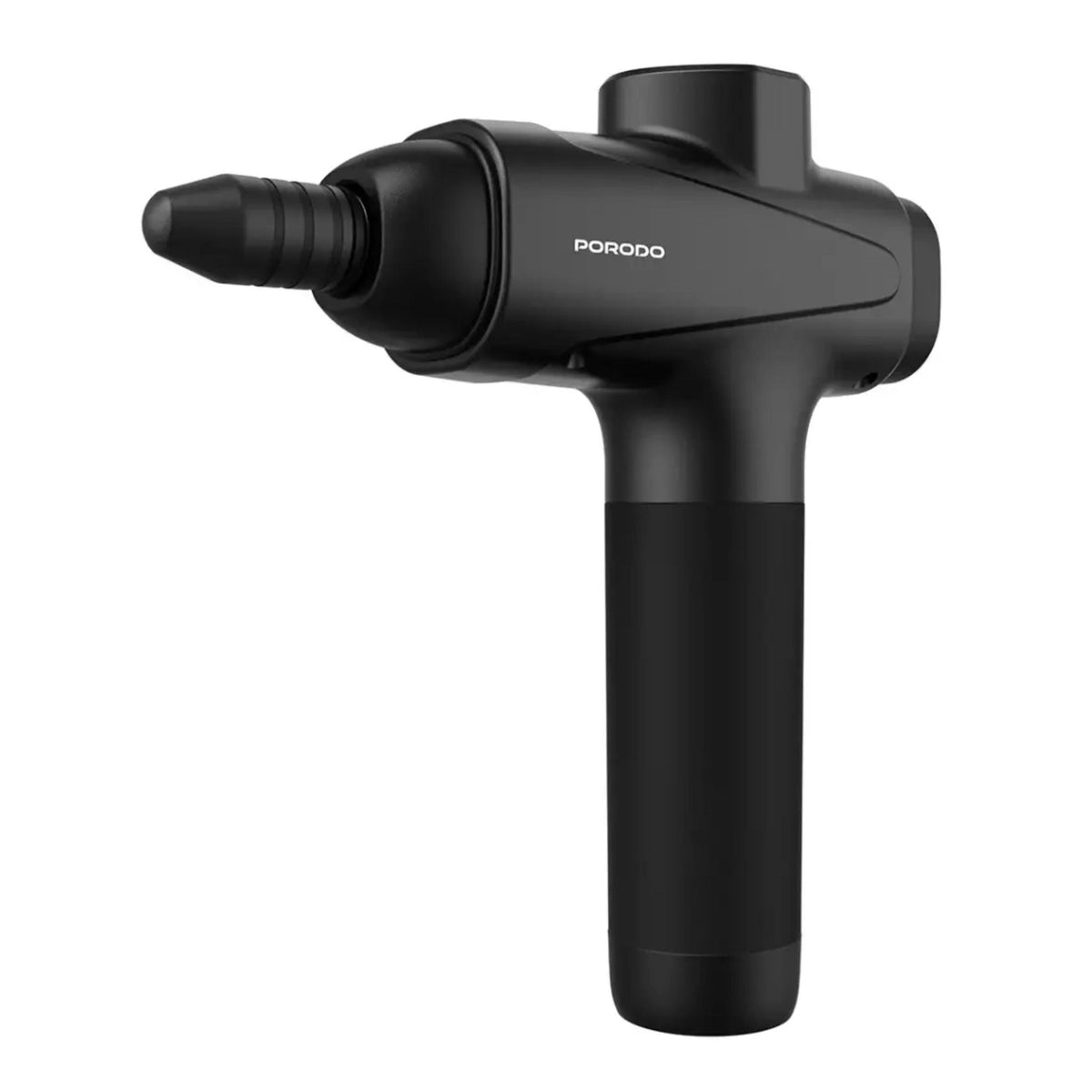 Porodo Lifestyle Multi-Head Deep Massage Gun - Black - STOORE.AE | ستور الامارات
