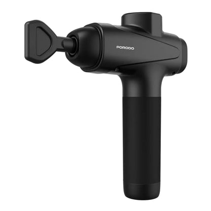 Porodo Lifestyle Multi-Head Deep Massage Gun - Black - STOORE.AE | ستور الامارات