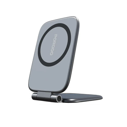 Porodo Magnifold Ultra-Slim Phone Holder - Black - STOORE.AE | ستور الامارات
