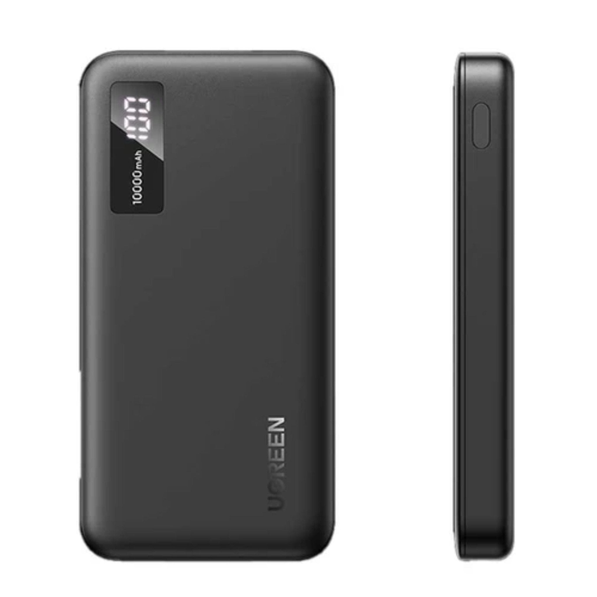 UGREEN PD 20W Two - way Fast Charging Power Bank 10000mAh - Grey - STOORE.AE | ستور الامارات