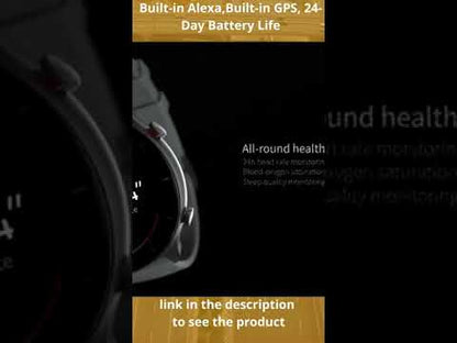 Amazfit GTR2e 47mm Stainless Steel - Black