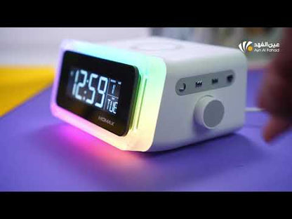 Momax Q.Clock 2 Digital Clock With Wireless Charger