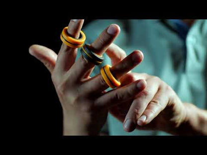 FinGears Magnetic Rings for Urban Lifestyle - Small - Green