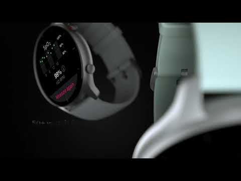 Amazfit GTR2e 47mm Stainless Steel - Grey